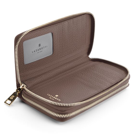 Lazarotti Bologna Leather Geldbörse RFID Schutz Leder 20 cm