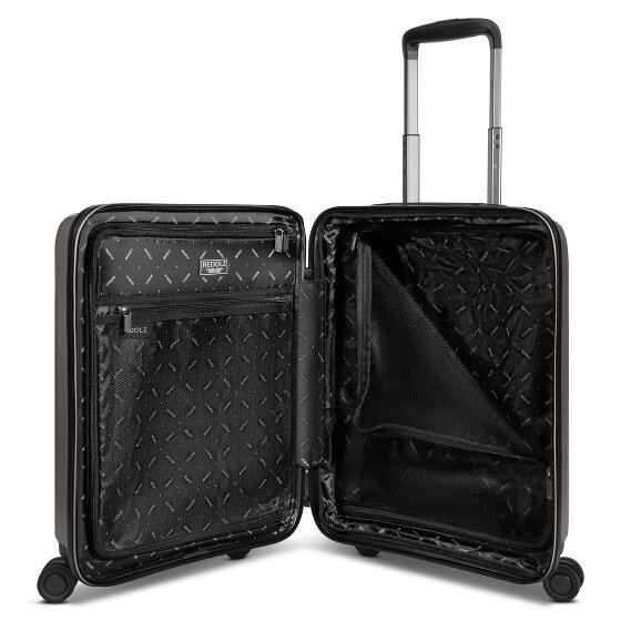 Redolz Essentials 14 4 Rollen Kabinentrolley 55 cm mit Dehnfalte