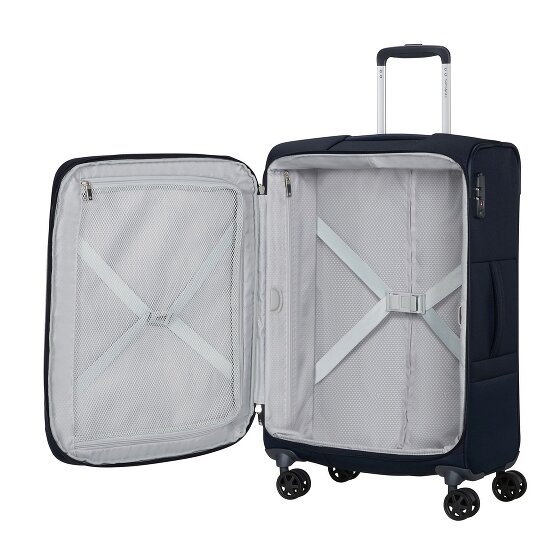 Samsonite Base Boost 4 Rollen Trolley 66 cm mit Dehnfalte