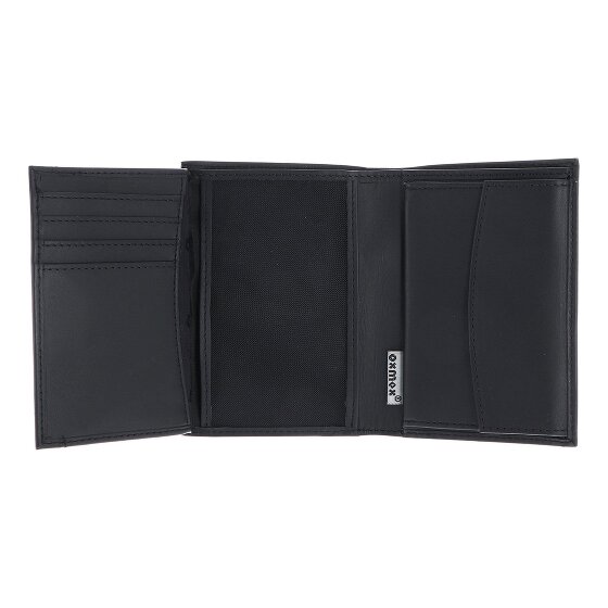 oxmox Leather Geldbörse RFID Schutz Leder 13 cm