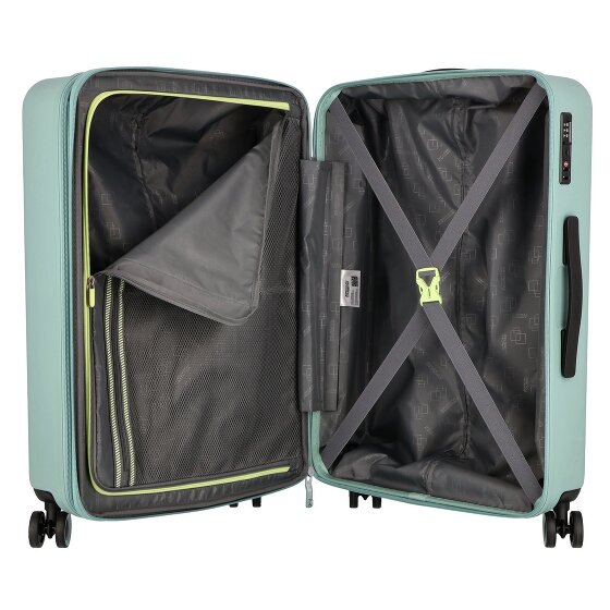American Tourister Dynabelt 4 Rollen Trolley 66 cm mit Dehnfalte