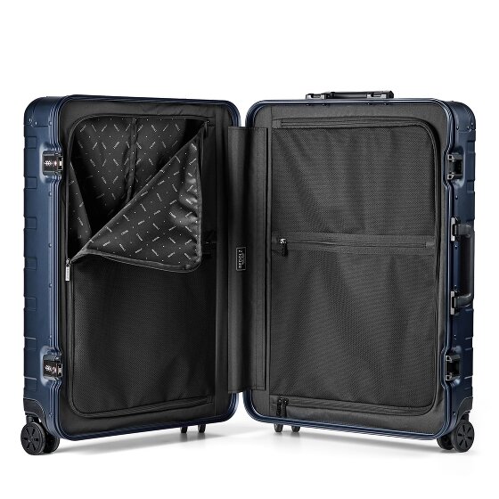 Redolz Pro Aluminium 4-Rollen Kofferset S + L