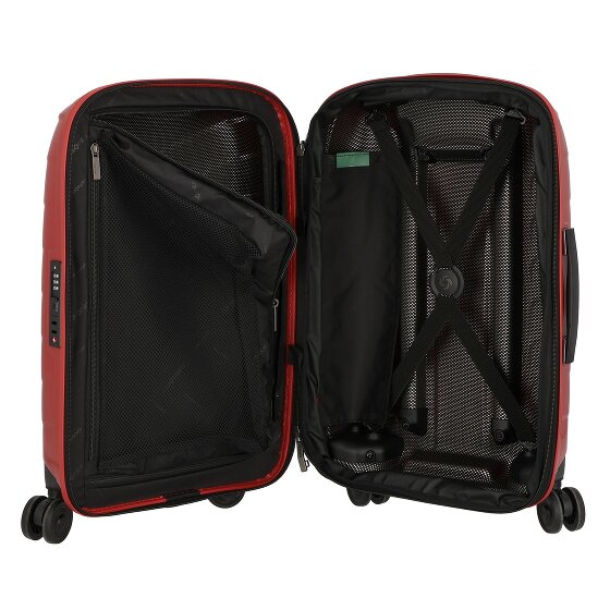 Samsonite Attrix 4 Rollen Kabinentrolley 55 cm mit Dehnfalte