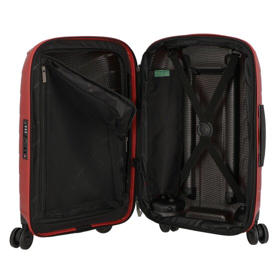 Samsonite Attrix 4 Rollen Kabinentrolley 55 cm mit Dehnfalte