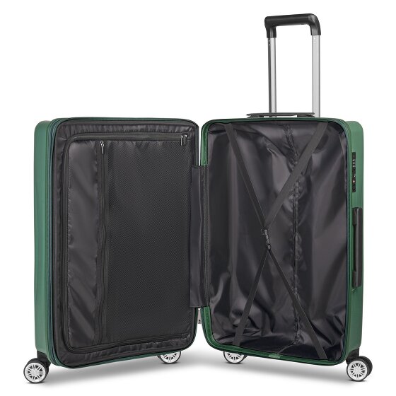 Bric's Cervia 2.0 4 Rollen Trolley M 69 cm mit Dehnfalte