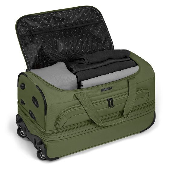 Redolz Duffle Essentials 2-Rollen Reisetasche 55 cm M mit Dehnfalte