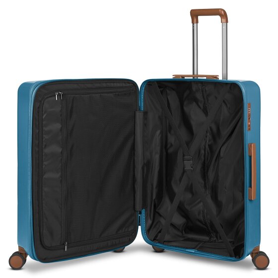 Bric's Ferrara 4 Rollen Trolley M 67 cm mit Dehnfalte