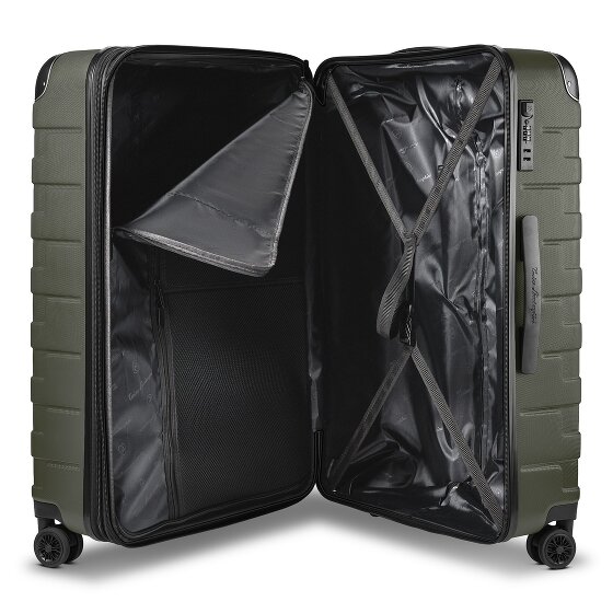 Tonino Lamborghini Tonino Lamborghini Milano Trolley 3-SET mit Dehnfalte und XL Koffer