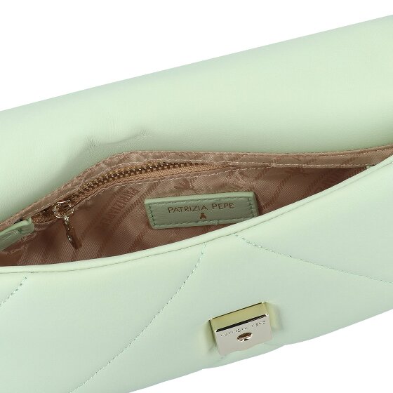 Patrizia Pepe Fly Padded Umhängetasche Leder 25 cm