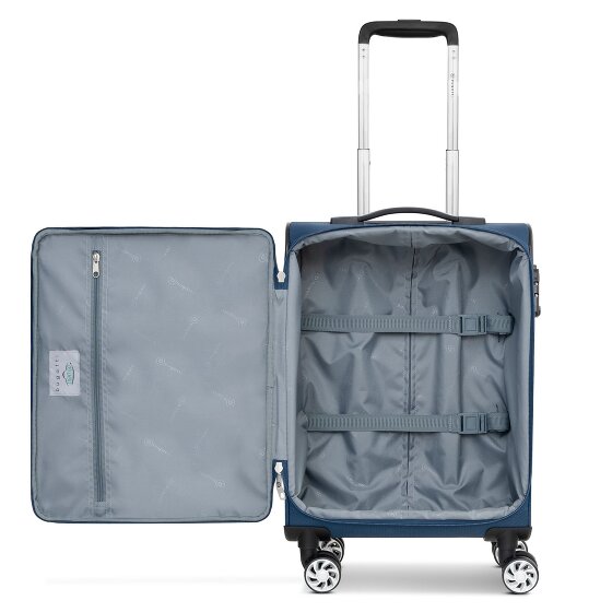 bugatti Go Light Soft 4 Rollen Kabinentrolley S 54 cm