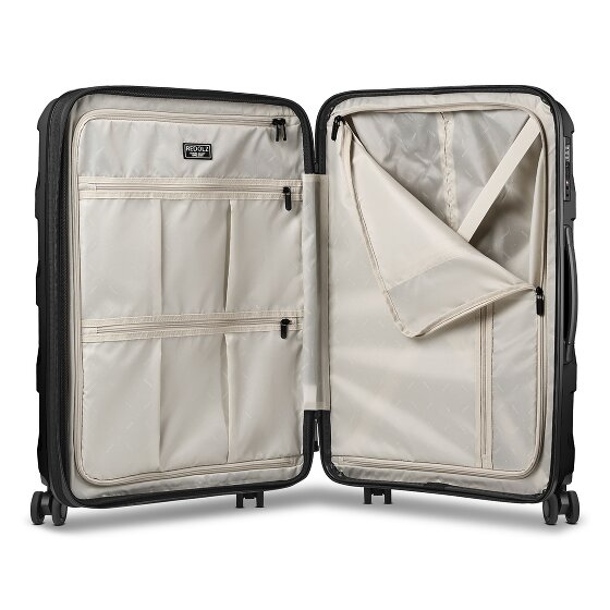 Redolz Pro PP 4 Rollen Trolley 66 cm mit Dehnfalte