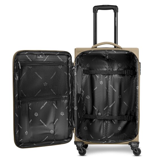 Smartbox Edition 04 4 Rollen Kofferset 3-teilig mit Dehnfalte