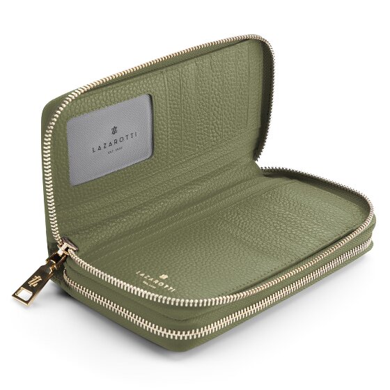 Lazarotti Bologna Leather Geldbörse RFID Schutz Leder 20 cm