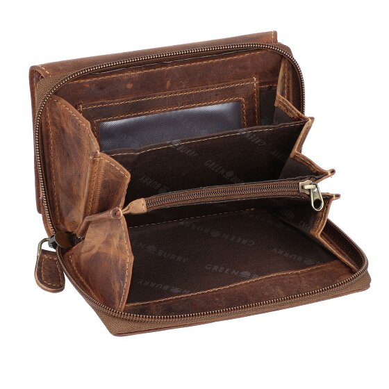 Greenburry Vintage Geldbörse RFID Leder 14 cm