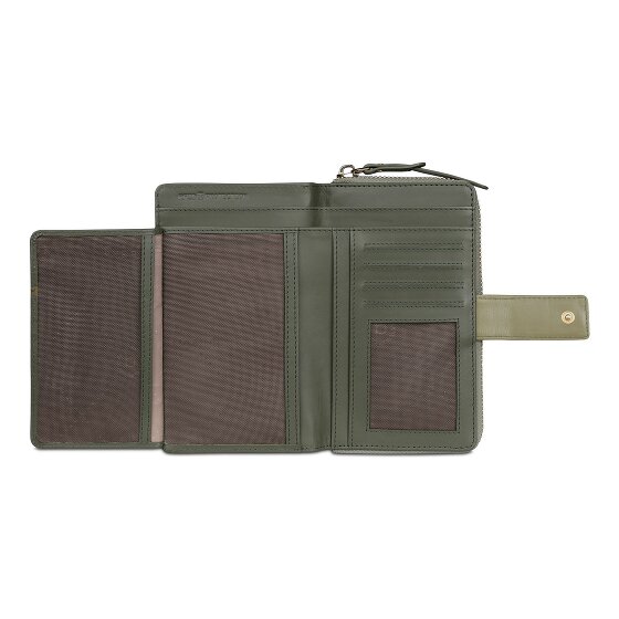 bugatti Viola Geldbörse RFID Schutz Leder 16 cm