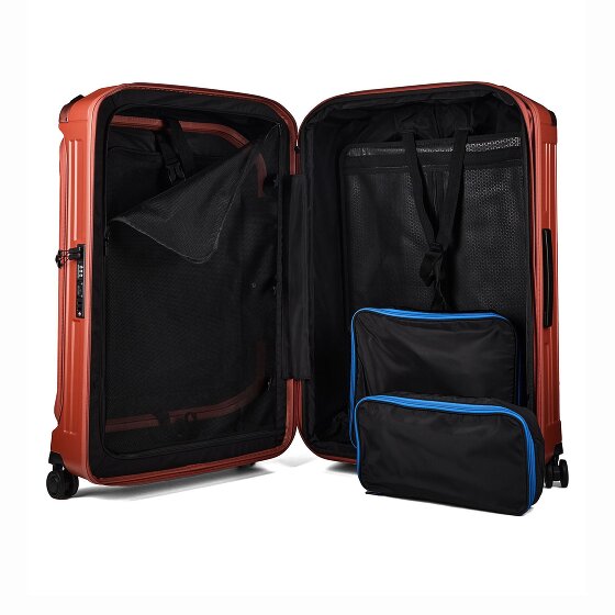 Piquadro PQ-Light 4 Rollen Trolley 78 cm mit Dehnfalte
