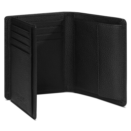 Redolz Leather Essentials HF Geldbörse RFID Leder 9,5 cm ausklappbar