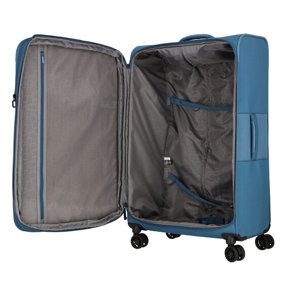 Jump Monthélys 4 Rollen Trolley 78 cm mit Dehnfalte