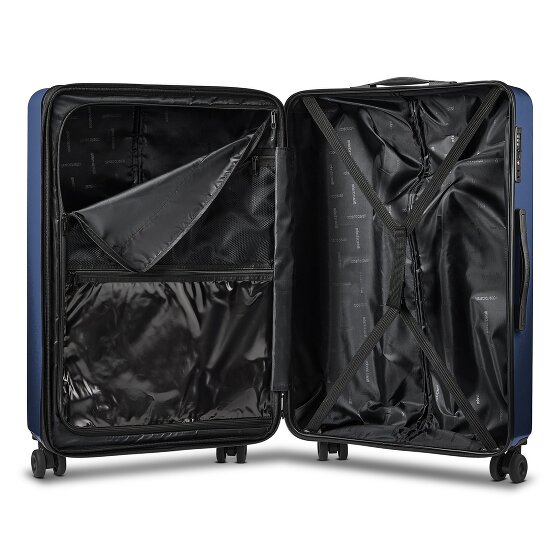 Roberto Cavalli Florence 4 Rollen Trolley 74 cm mit Dehnfalte