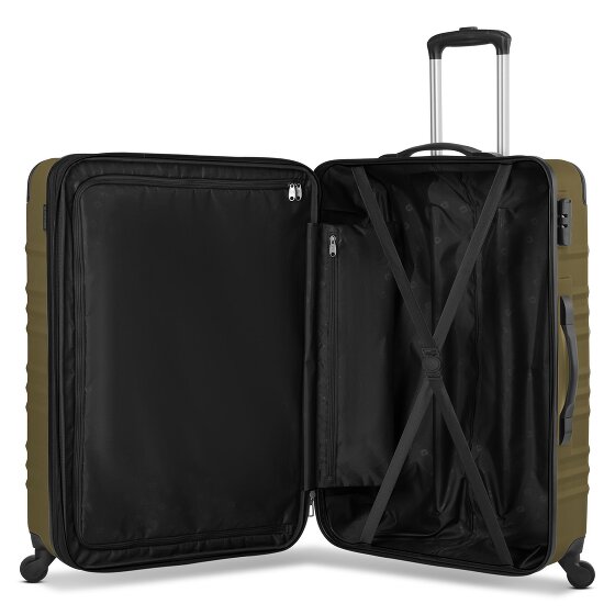 Wenger Amplar Evo 4 Rollen Trolley L 75 cm mit Dehnfalte