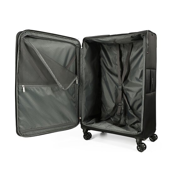 Samsonite Base Breeze 4 Rollen Trolley 81 cm mit Dehnfalte