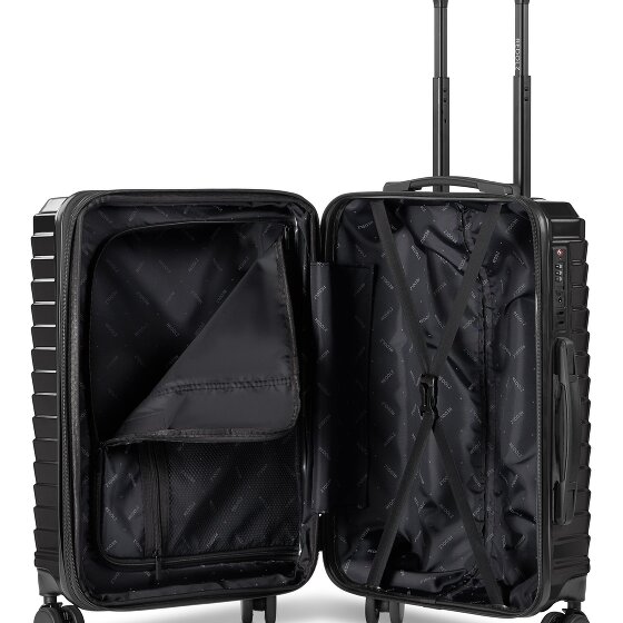 Redolz Essentials 18 2.0 4 Rollen Kabinentrolley S 55 cm mit Dehnfalte