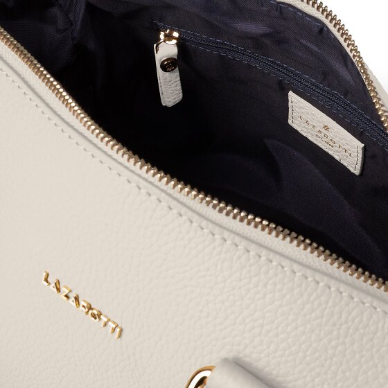 Lazarotti Bologna Leather Bowling-Bag Handtasche Crossbody Leder 26 cm