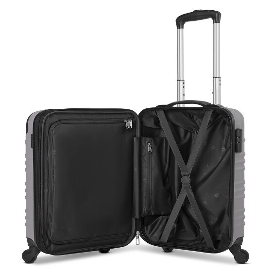 Wenger Amplar Evo 4 Rollen Kabinentrolley S 53 cm mit Dehnfalte