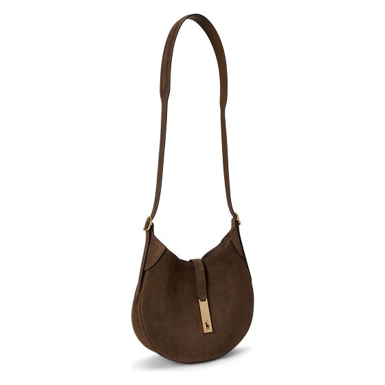 POLO RALPH LAUREN Polo ID Schultertasche Leder 25 cm