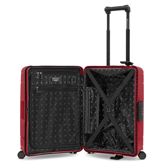 Redolz Essentials 15 4-Rollen Kabinentrolley 55 cm mit Dreipunkt-Verschluss