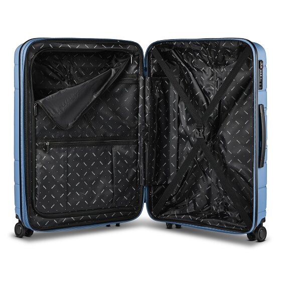 Redolz Essentials 11 4 Rollen Trolley 66 cm mit Dehnfalte