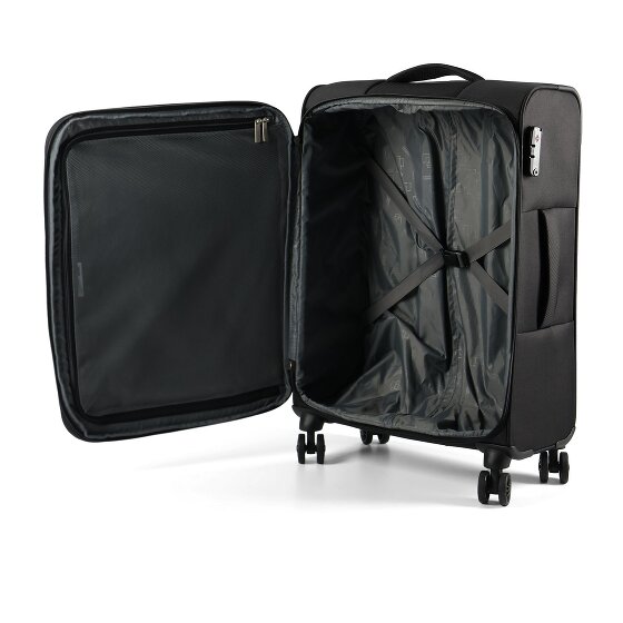 American Tourister Nitestream 4 Rollen Kofferset 3-teilig mit Dehnfalte