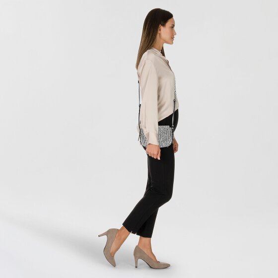 PINKO Saddle Umhängetasche Leder 22 cm