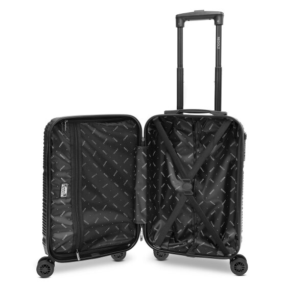 Redolz Essentials 16 CABIN 4-Rollen Kabinentrolley 55 cm slim