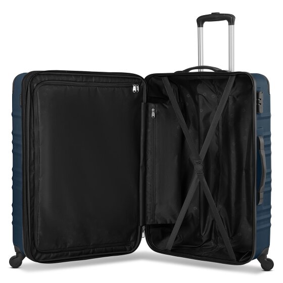 Wenger Amplar Evo 4 Rollen Trolley L 75 cm mit Dehnfalte
