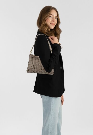 Campomaggi Schultertasche Leder 31 cm