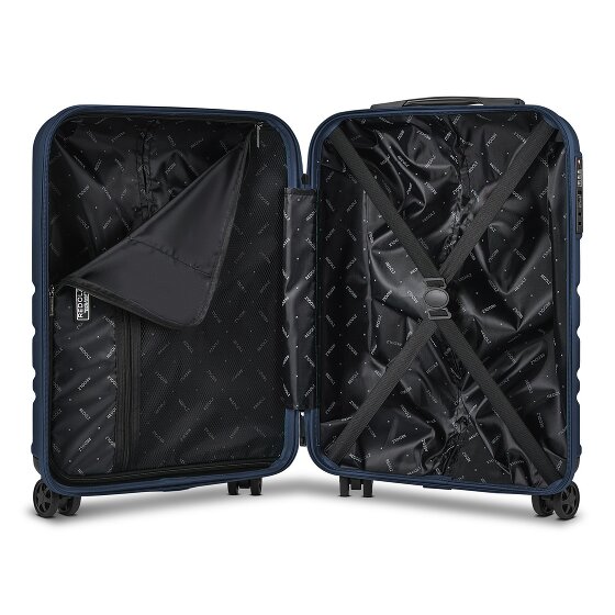 Redolz Pro ABS 4 Rollen Kabinentrolley 53 cm