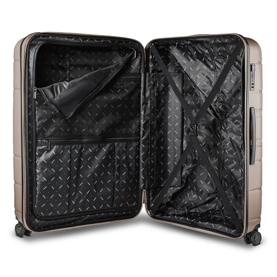 Redolz Essentials 11 4 Rollen Trolley 76 cm mit Dehnfalte