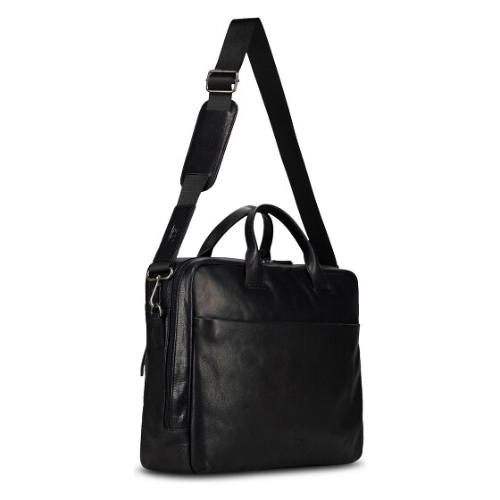 Jost Glasgow Aktentasche Leder 40 cm Laptopfach