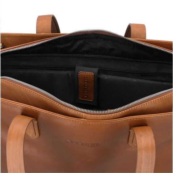 Plevier Power Aktentasche Leder 41.5 cm Laptopfach