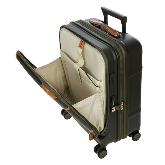 Bric's Bellagio 4 Rollen Kabinentrolley 55 cm mit Dehnfalte