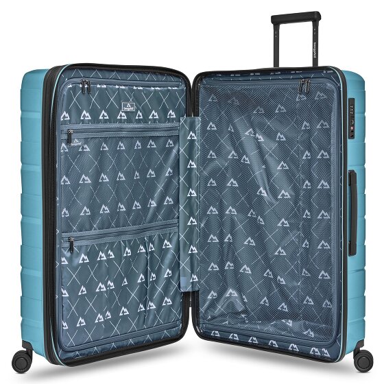 Bergpfeil Travel 4-Rollen Trolley L 75 cm mit Dehnfalte