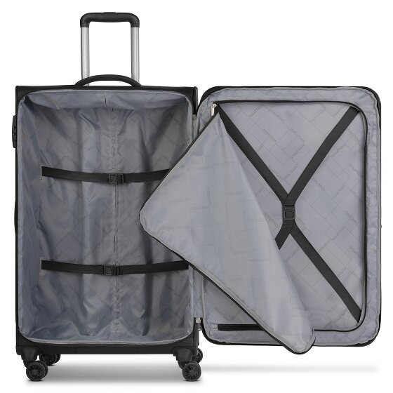 Worldpack Chicago 4 Rollen Kofferset 3-teilig mit Dehnfalte