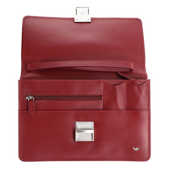 Golden Head Polo Herrentasche Handgelenktasche Leder 23 cm