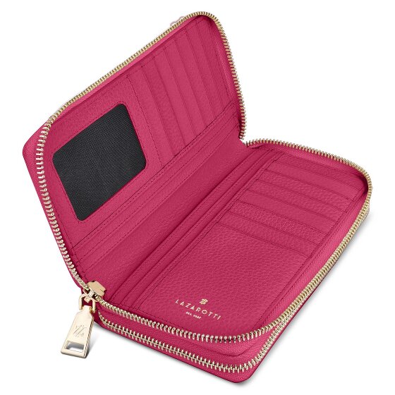 Lazarotti Bologna Leather Geldbörse RFID Schutz Leder 20 cm
