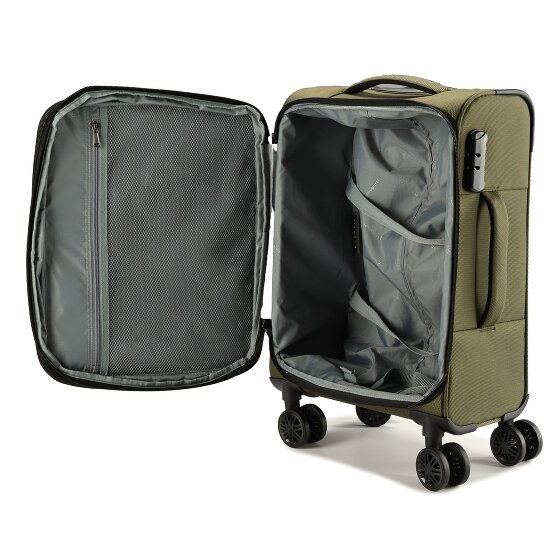 bugatti Valencia Soft 4 Rollen Kabinentrolley S 55 cm mit Dehnfalte bugatti Valencia Soft 4 Rollen Kabinentrolley S 55 cm mit Dehnfalte