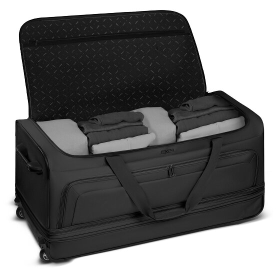 Redolz Duffle Essentials 2-Rollen Reisetasche 90 cm XXL mit Dehnfalte Sondergröße
