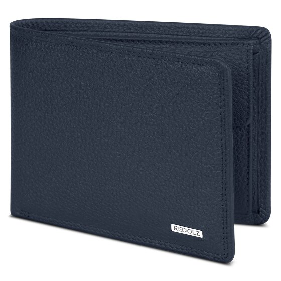 Redolz Leather Essentials QF Geldbörse RFID Leder 12 cm ausklappbar