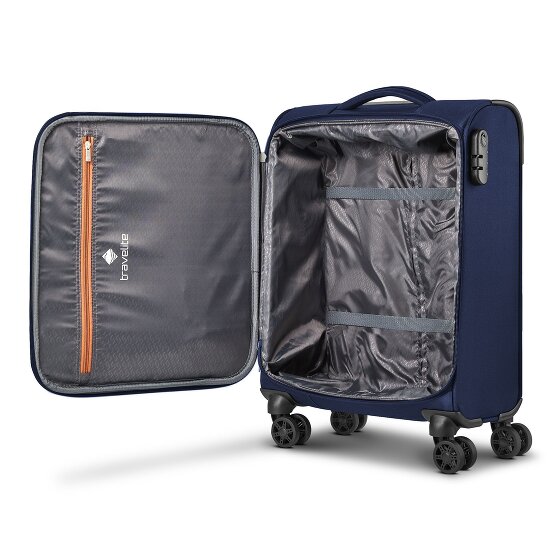 Travelite Priego 4 Rollen Kabinentrolley S 55 cm