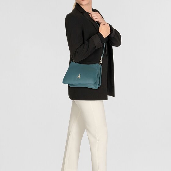 Patrizia Pepe Tris Schultertasche Leder 28 cm